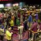 Kansas City Board of Trade trading floor open outcry